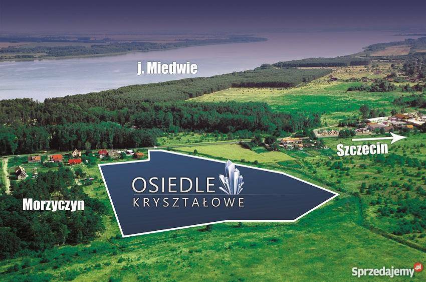 Działka budowlana jez Miedwie w Morzyczynie Grunty i działki