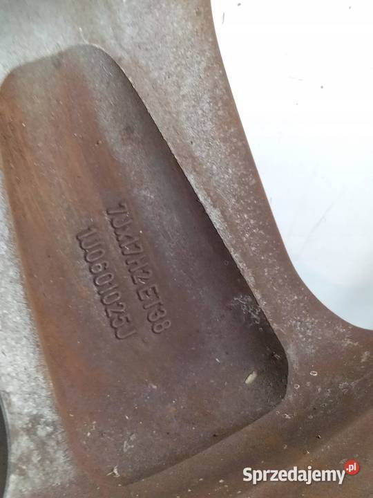 FELGA ALUMINIOWA R17 5X100 ET38 OC57MM 7JX17H2 Samochodowe