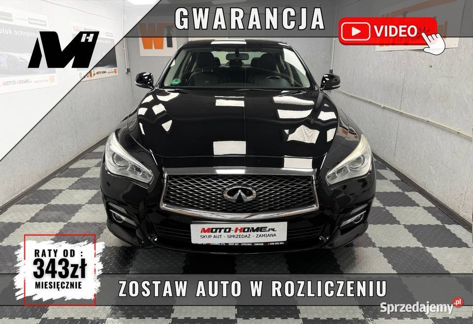 nfiniti Q50 22d sedan 19 manual salon Poznań