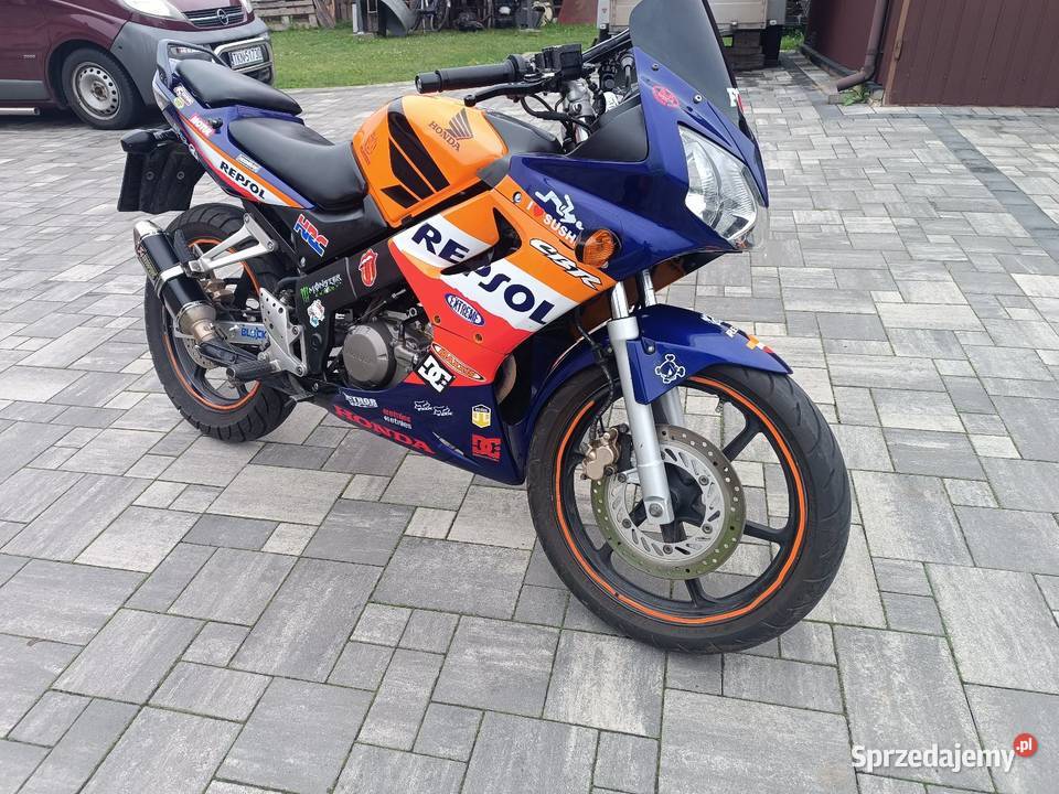 Honda CBR 125 repsol A1 świętokrzyskie Mniów