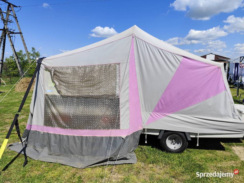 Camp Let Apollo opony nowe przyczepa namiotowa śląskie Pszczyna sprzedam