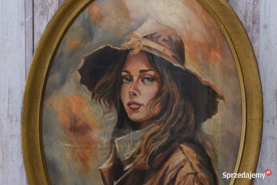Olga Boznańska Dziewczyna w Kapeluszu Stary Kraków