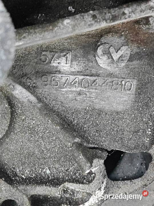 Citroen C3 12T SKRZYNIA BIEGÓW MANUAL 9674044810 lubelskie Opole Lubelskie