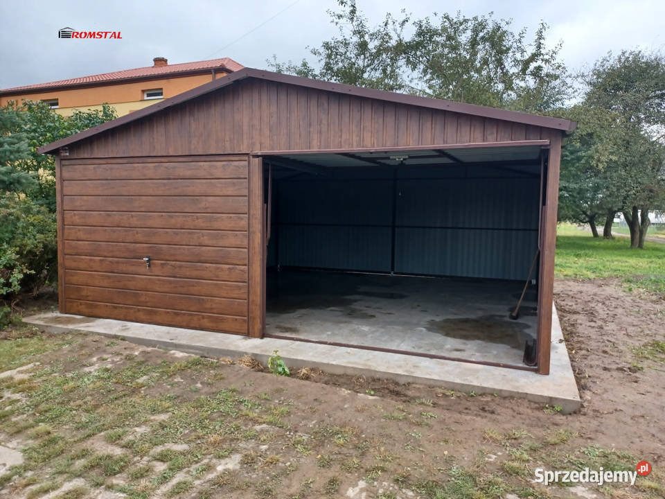 GRAFITOWY Garaż Blaszany 6x6 Garaże Blaszane sprzedam