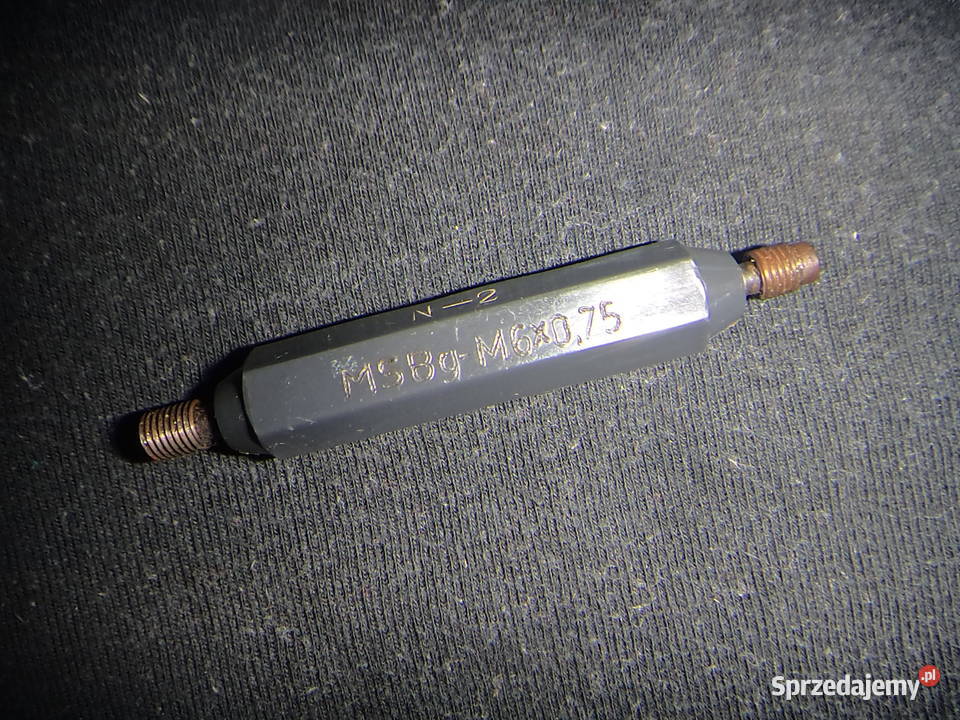 Sprawdzian do gwintów MSBg M6x075 Wrocław