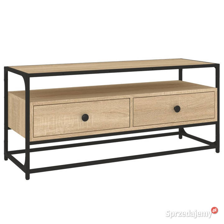 Szafka pod TV dąb sonoma 100x35x45 materiał Warszawa
