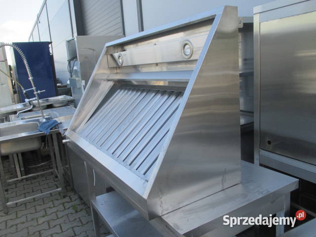 OKAP GASTRONOMICZNY SKOŚNY Z FILTRAMI I wielkopolskie Ostrów Wielkopolski