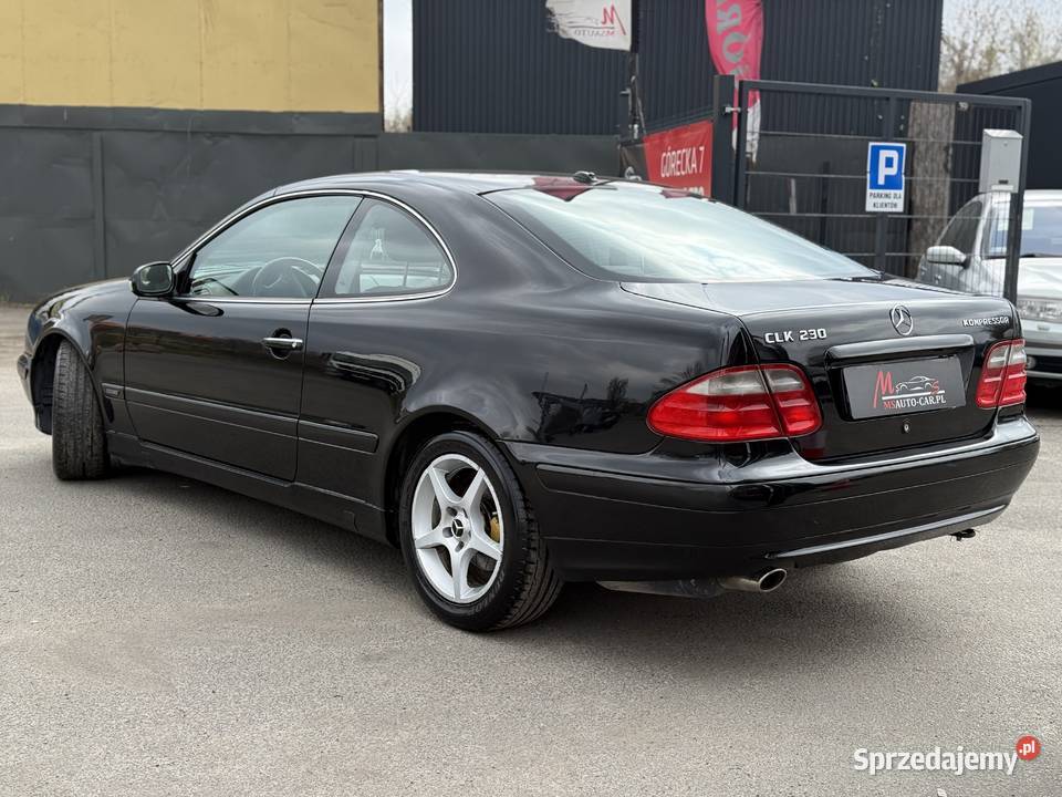 MercedesBenz CLK 23 Kompresor LPG 197 Automat elektryczne lusterka Poznań
