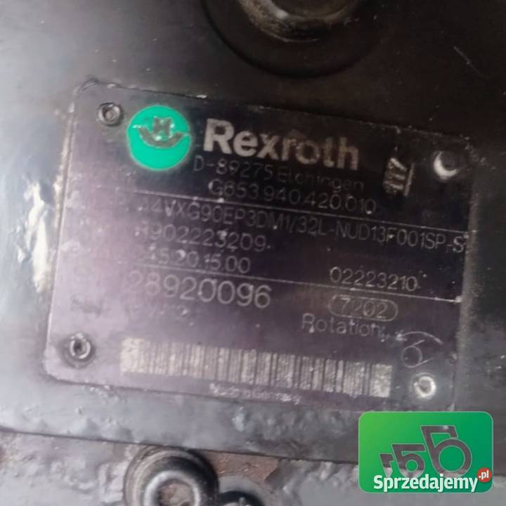 Silnik RollsRoyce MTU 12V 1600 C60 Fendt Katana wielkopolskie Wilkowo