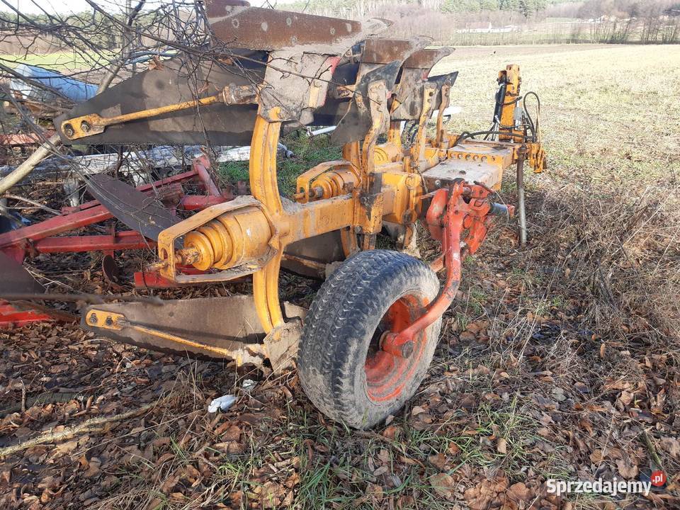 Pług huard 365 trzy skibowy obrotowy nonstp nieuszkodzony Bralin