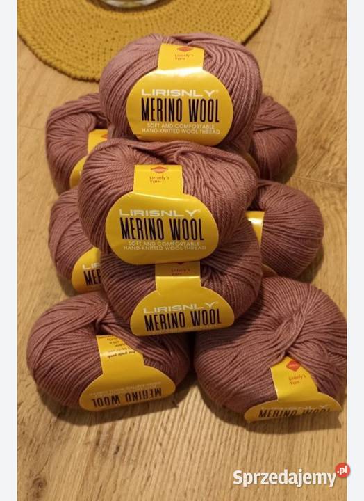 Włóczka merino Rękodzieło małopolskie Tarnów sprzedam