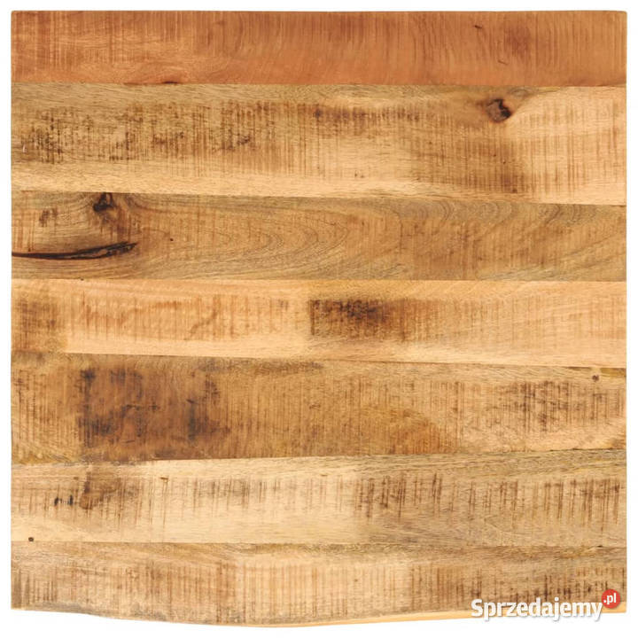 Blat stołu 40x40x38 naturalna krawędź drewno mazowieckie