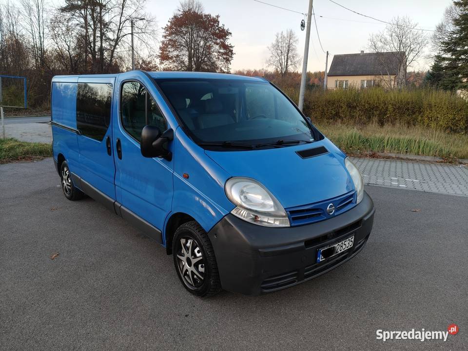 NISSAN PRIMASTER 2006r LONG 19DCI Przebieg 330 świętokrzyskie Kielce