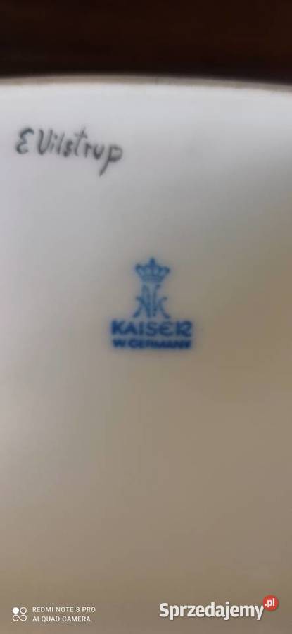 Wazon Kaiser W Germany Ręcznie malowany dekor Gdańsk