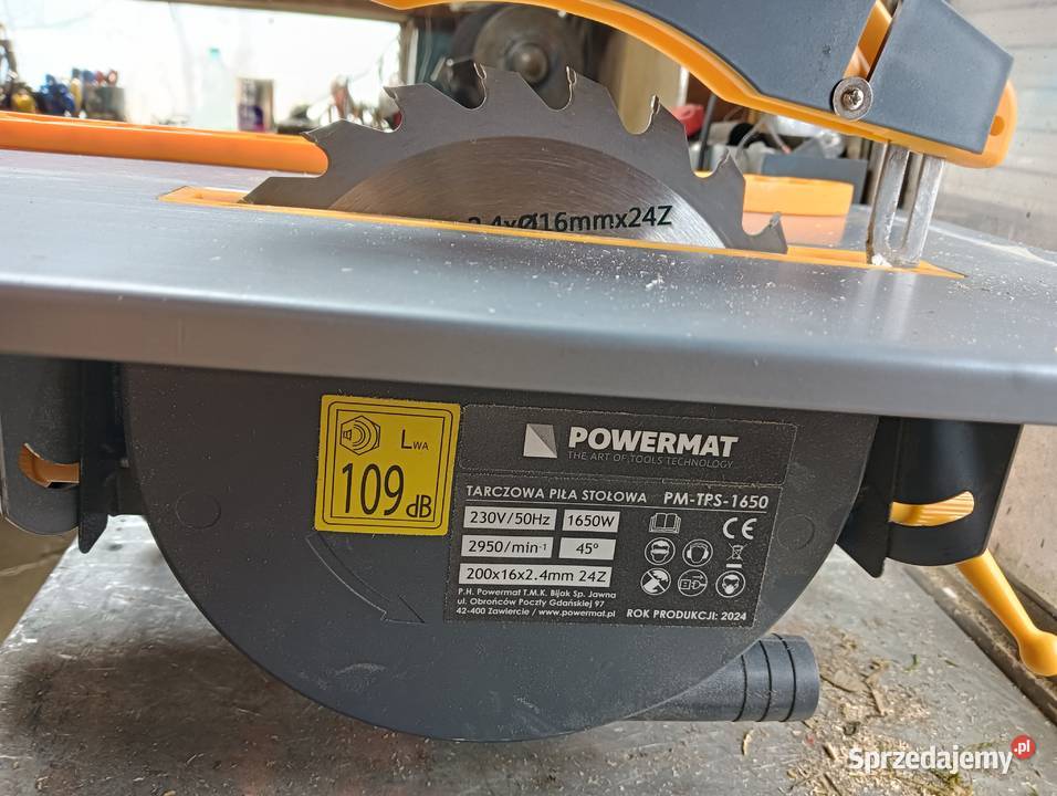 Piła stołowa 1650W 230V widia piłka pilarka Wałbrzych
