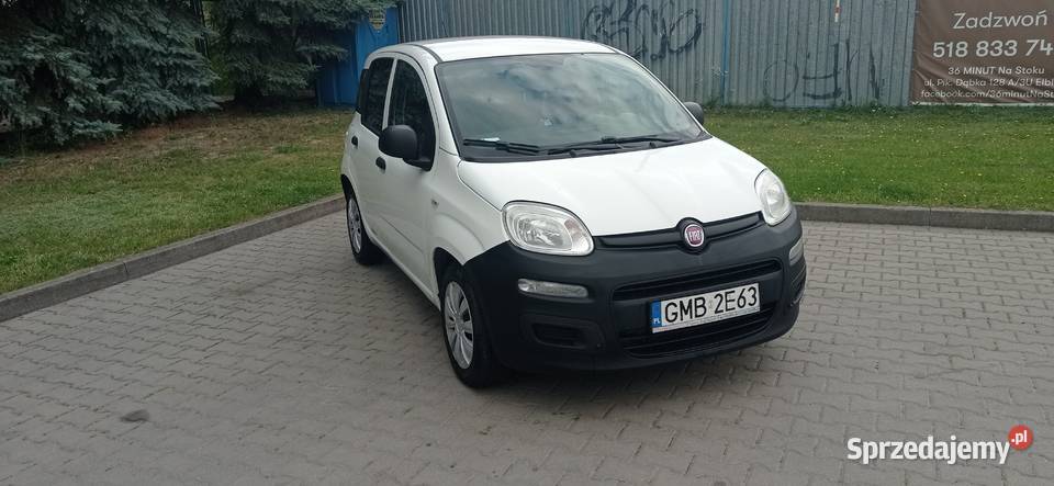 Fiat panda 3 2014 VAN 4/5 Malbork sprzedam