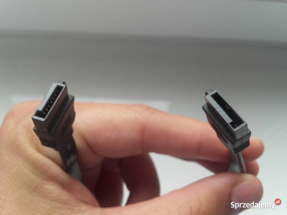 Kabel sygnałowy SATA 40 7pin kolor czarny kable, taśmy, przedłużacze kujawsko-pomorskie Bydgoszcz sprzedam