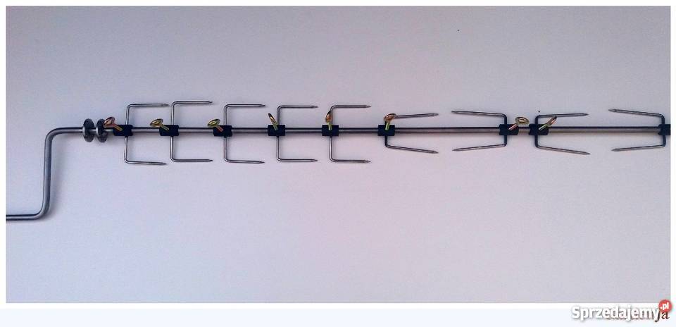 Rożen ogrodowy grill na kurczaki kuty ozdoba Grillowanie Czechowice-Dziedzice