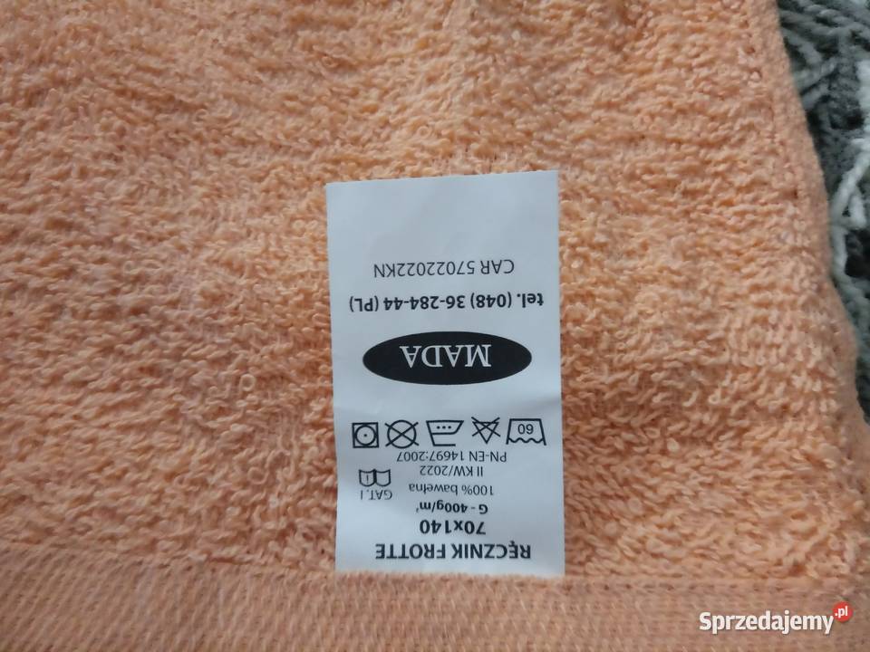 Duży ręcznik frotte 70140 Chrzanów