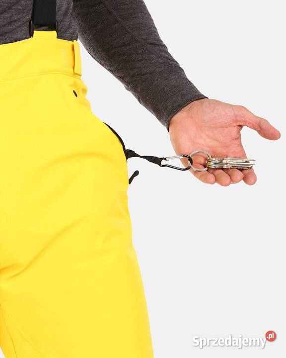 KILPI spodnie narciarskie męski METHONE ŻÓŁTE Warszawa