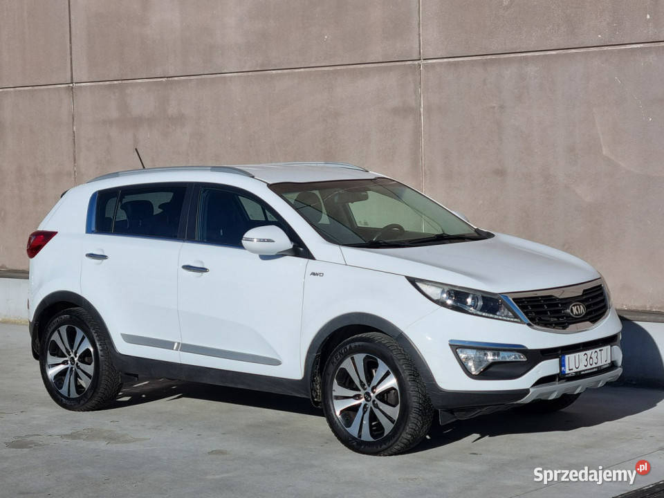 Kia Sportage 20 CRDi 1854X4NawiKameraPół aluminiowe felgi lubelskie Lublin