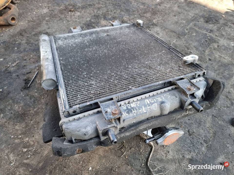 CHŁODNICA WODY DAIHATSU SIRION ZESTAW osobowe Pozostałe sprzedam