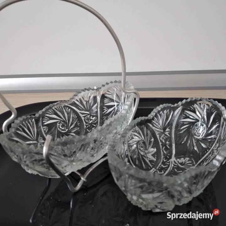 kryształowe miseczki