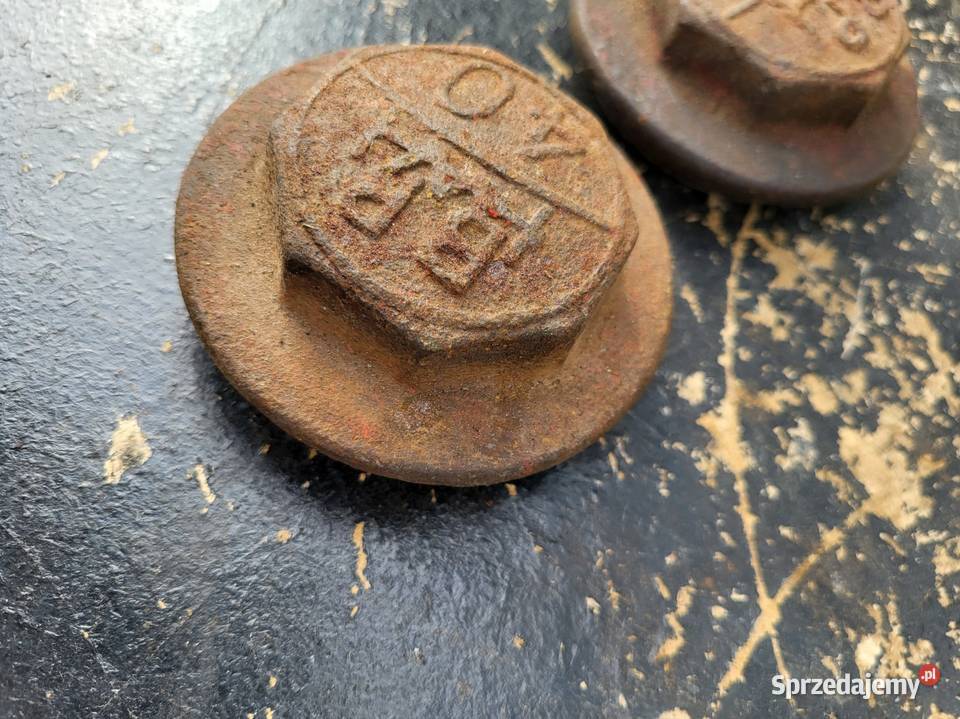 NAKRĘTKI BP 40 KAPSLE KOŁA BECZKI FORD OPEL Mocowania i uchwyty Rybnik