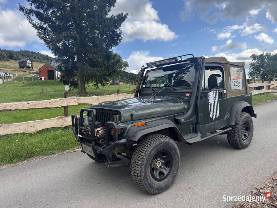 Jeep Wrangler Jeep Wrangler YJ 4x4 offroad dolnośląskie Świebodzice