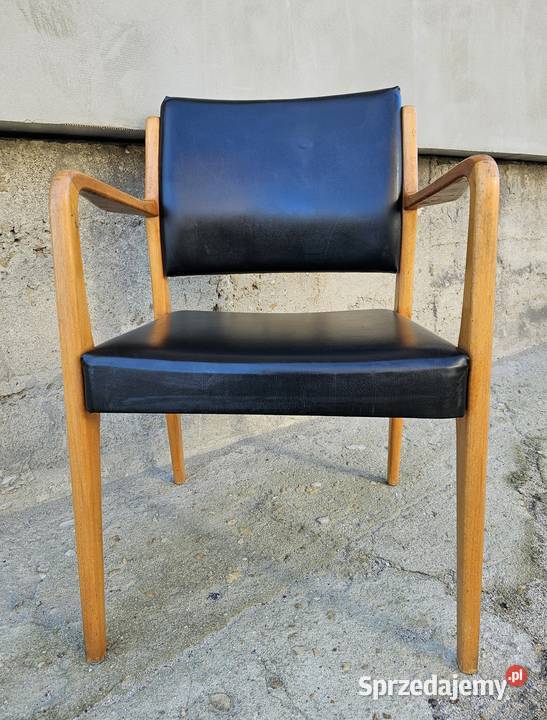 Fotel vintage midcentury modern duński design z Antyki, Sztuka, Kolekcje dolnośląskie Wałbrzych