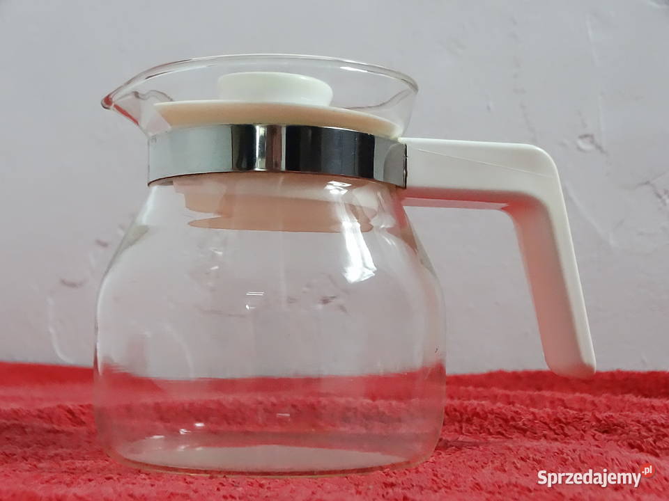 Dzbanek szklany VINTAGE 400 ml PRL Retro Design Biłgoraj