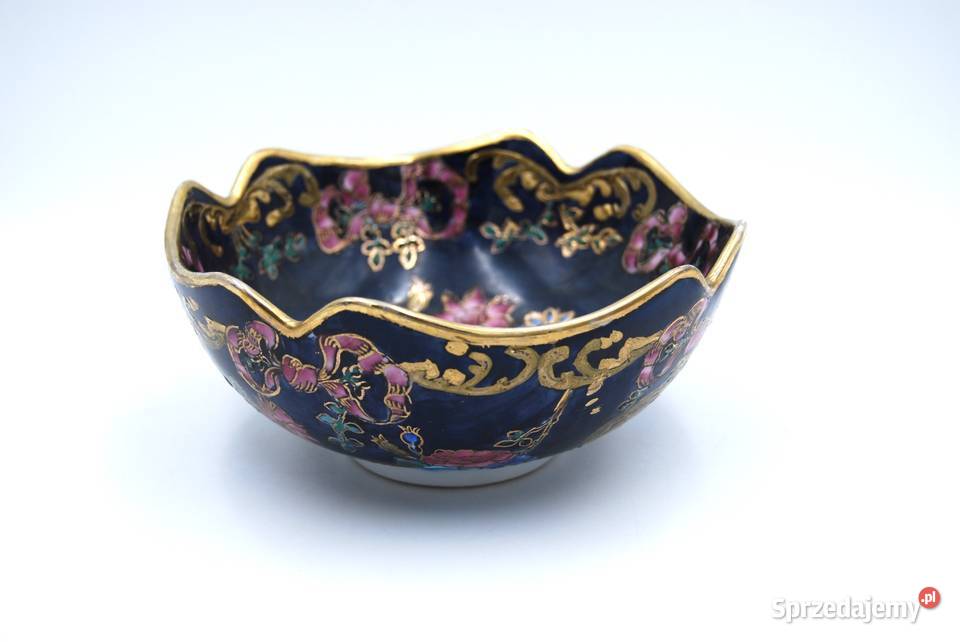 Stara ręcznie malowana azjatycka porcelanowa Poznań