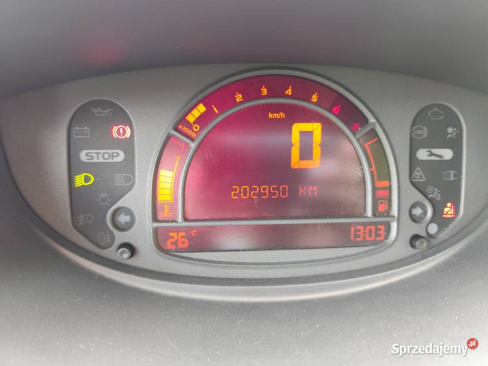 Renault Modus nieuszkodzony podkarpackie Tywonia