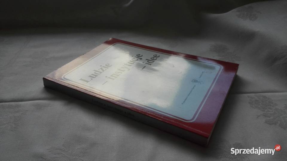 Ludzie instytucje idee red J Iwanek 1997 KSIĄŻKA Kultura i Rozrywka