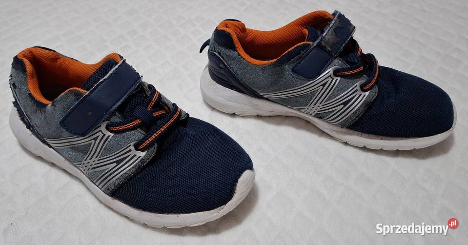 Buty chłopięce sportowe na rzepy granatowe 3133 chłopiec Czeladź