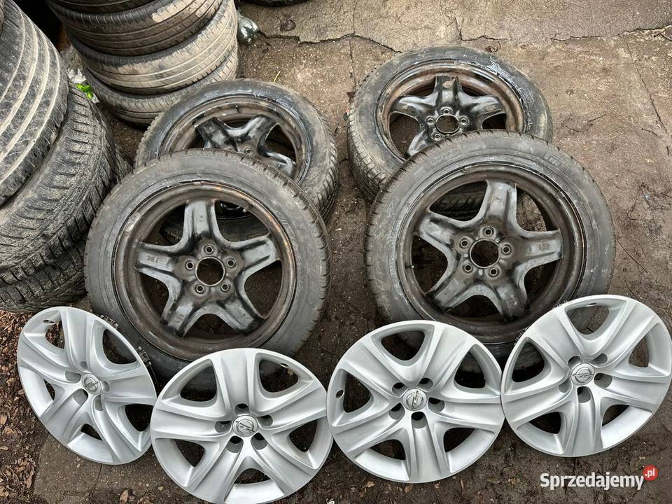 Komplet kółFelgi stalowe 17 Opel Astra jZafira osobowe sprzedam