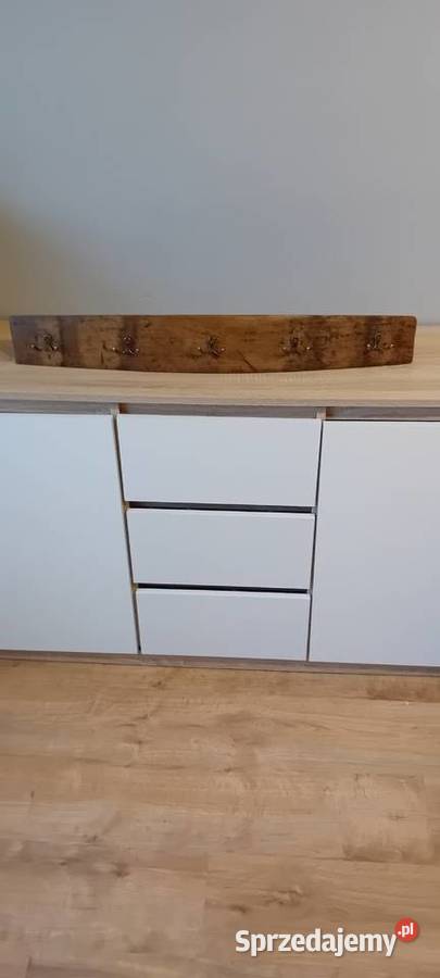 Wieszak z fragmentu starej beczki 79cm Gołkowice Dolne sprzedam