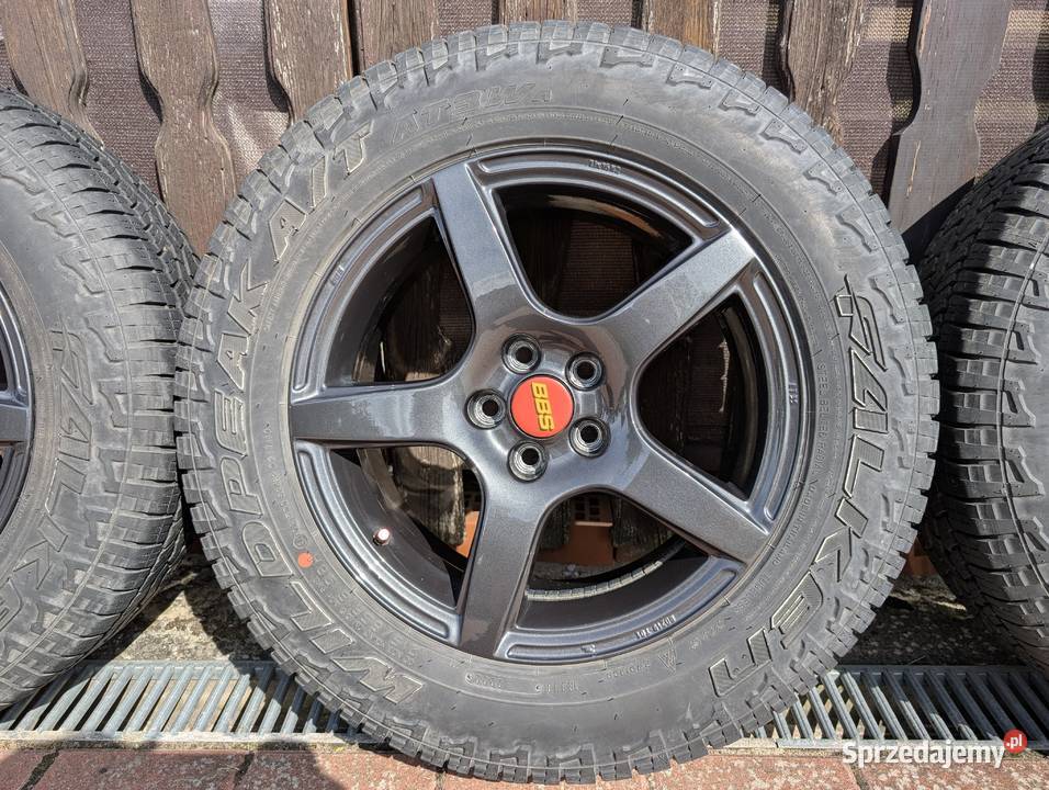 Koła terenowe off road Subaru 16 BBS 5x100 Opony i felgi wielkopolskie Międzychód
