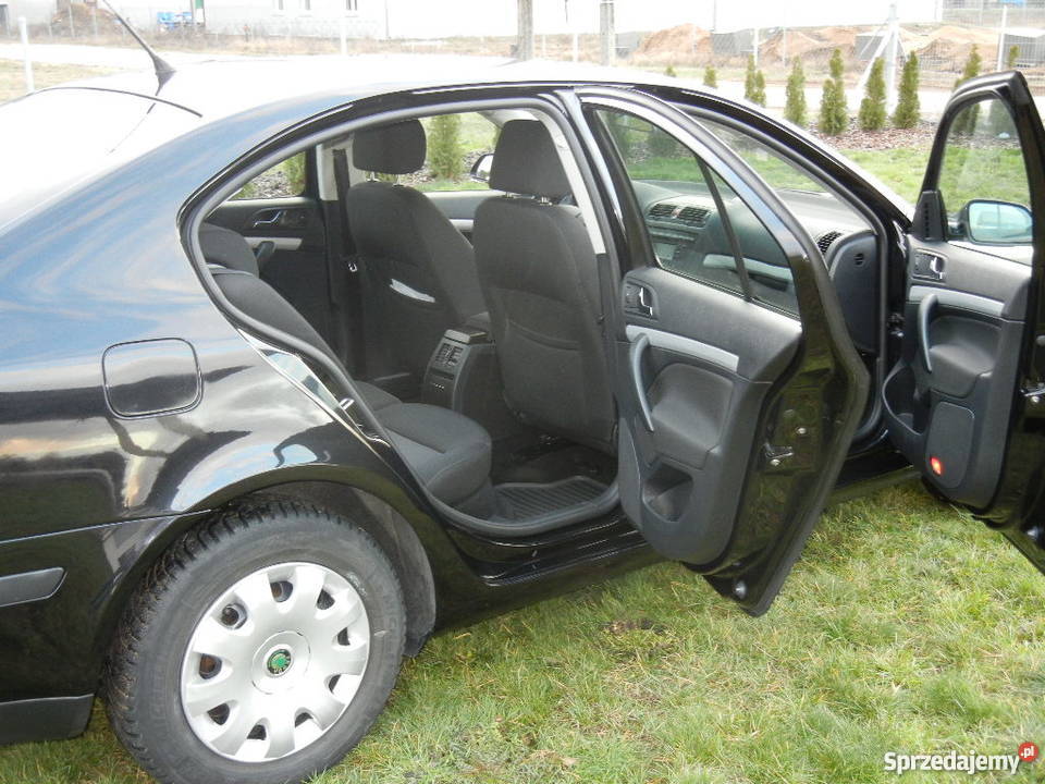 Skoda Octavia II TDI Czarny metalic elektryczne lusterka Golub-Dobrzyń