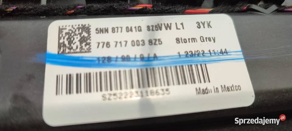 TIGUAN II ALLSPACE DACH PANORAMA SZYBERDACH LC9A osobowe