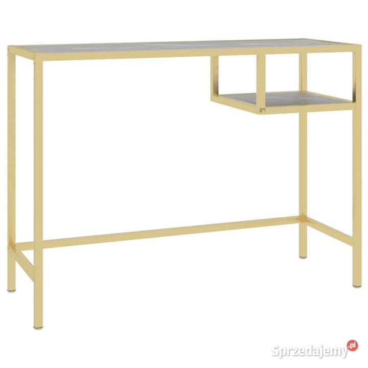 Biurko komputerowe czarny marmur 100x36x74 Pozostałe Warszawa sprzedam