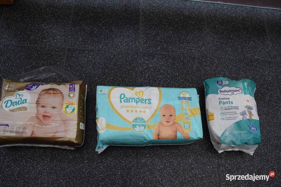 Pampersy Różne 100 SztukOkazja Olsztyn Dajtki