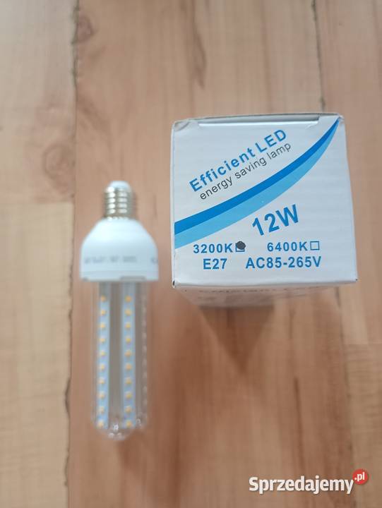 LED żarówka świetlówka E27 12W 60W 120W klasa Szczecin
