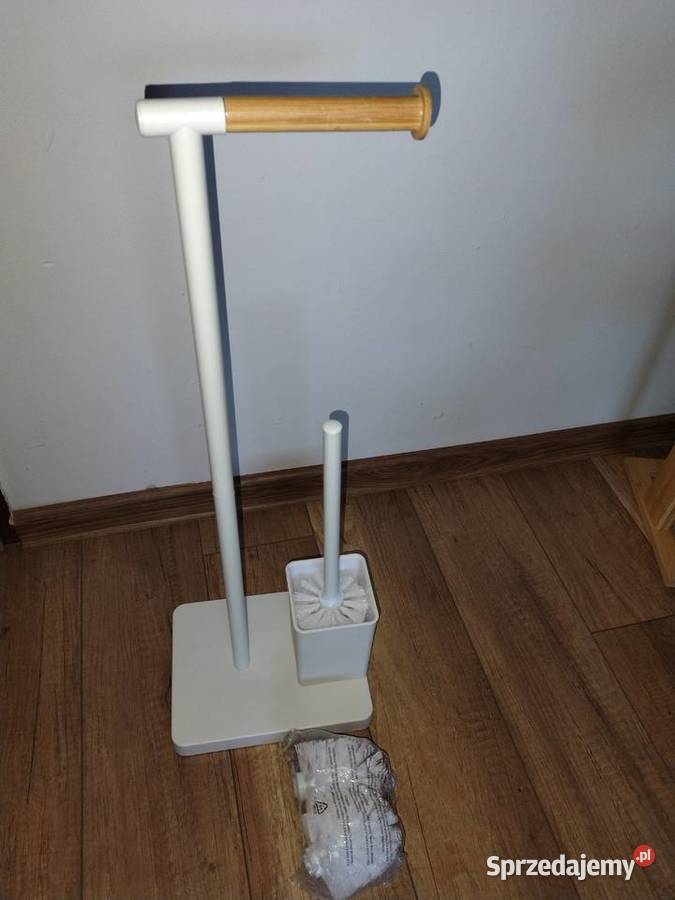 Kąplet do WC uchwyt na papier toaletowy i Brzezna