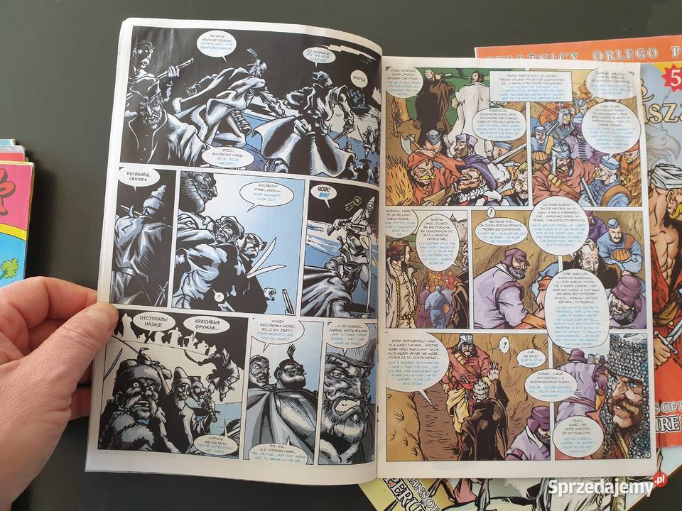 Strażnicy Orlego Pióra zestaw 3 komiksów pomorskie Gdynia