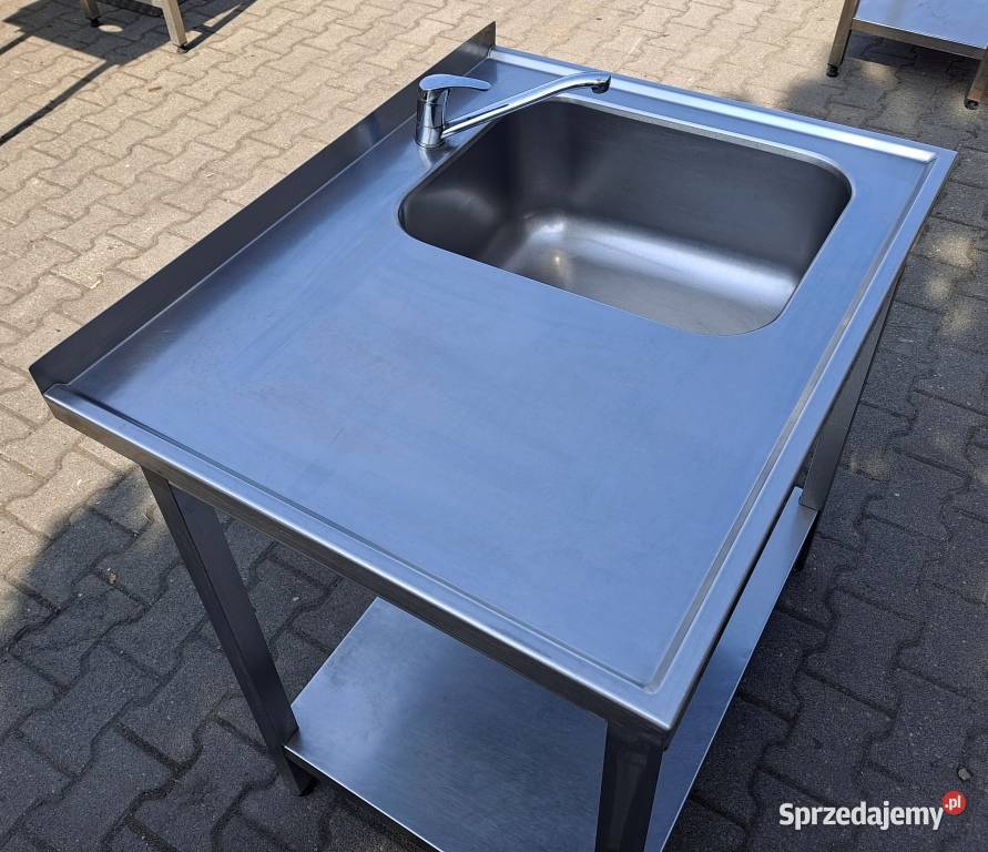 ZLEW 1 KOMOROWY Z PÓŁKĄ DORA METAL 907085 M799N Gastronomia wielkopolskie Nowe Skalmierzyce sprzedam