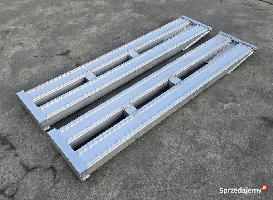 Najazdy aluminiowe 10 ton 2800x380x120mm Lubanie