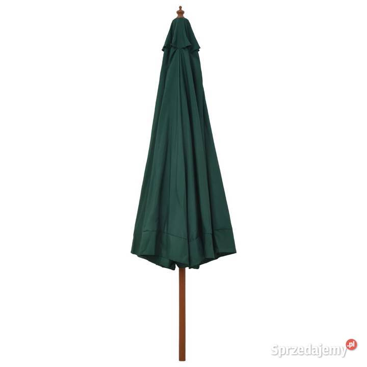 vidaXL Parasol ogrodowy na drewnianym mazowieckie Warszawa