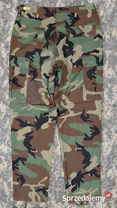 Spodnie BDU woodland Medium Long ripstop Militaria Wrocław