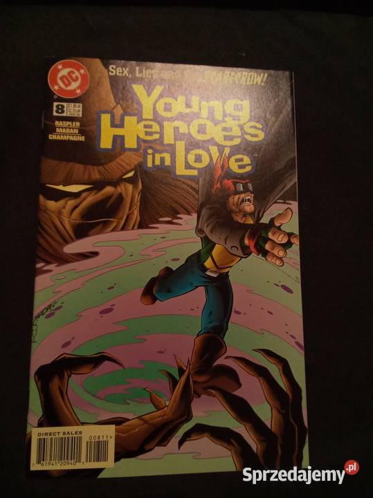 Young Heroes in love 8 1998 Komiks angielsku Warszawa